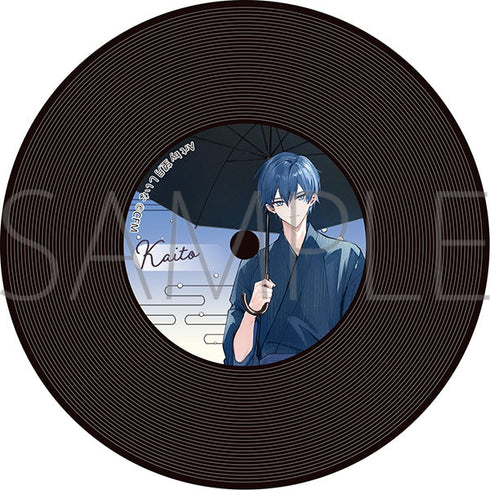 『初音ミクシリーズ』レコード風コースター/KAITO